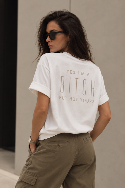 BITCH TEE / WHITE